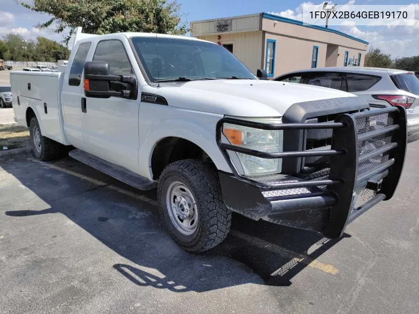 1FD7X2B64GEB19170 2016 Ford F250 Super Duty