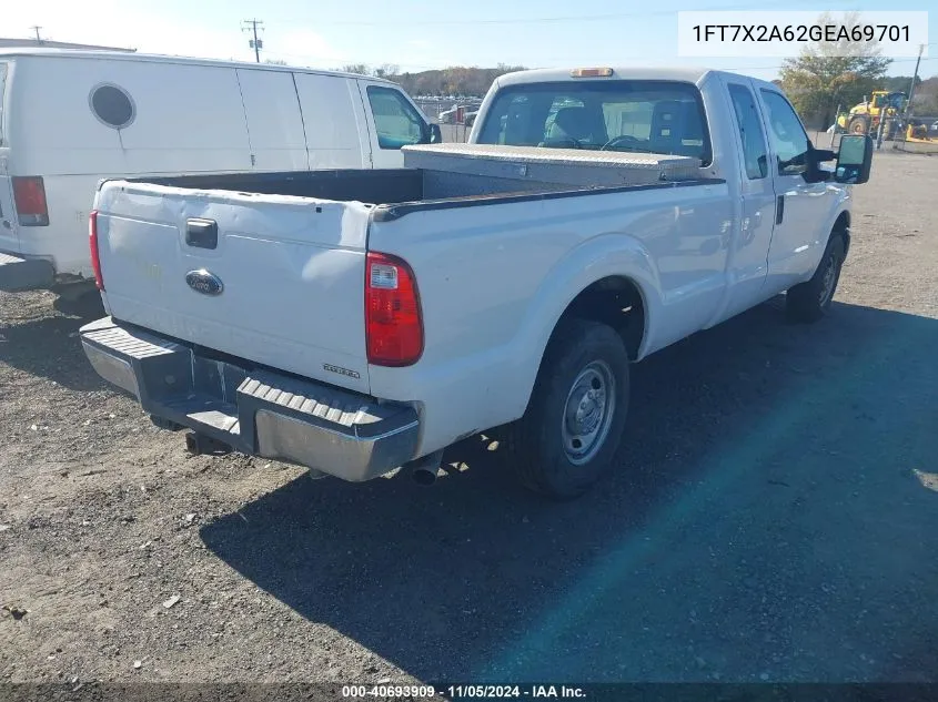 1FT7X2A62GEA69701 2016 Ford F-250 Xl