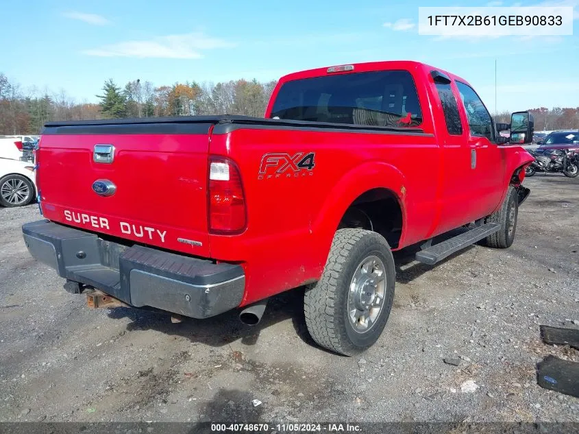 1FT7X2B61GEB90833 2016 Ford F-250 Xlt