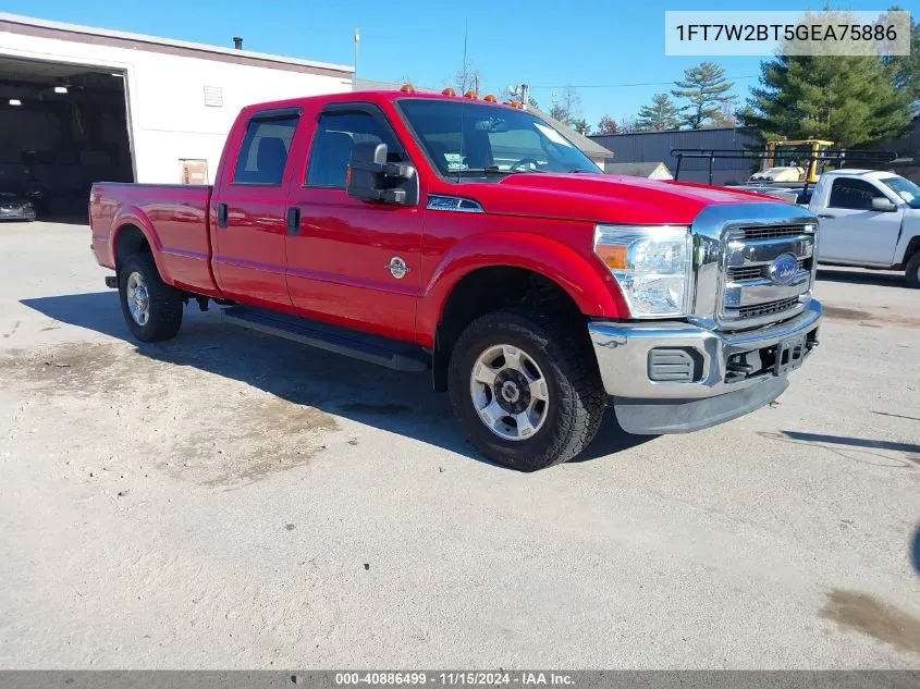 2016 Ford F-250 Xlt VIN: 1FT7W2BT5GEA75886 Lot: 40886499