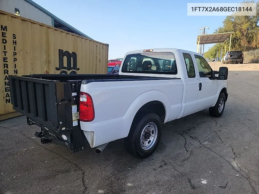 2016 Ford F-250 Xl VIN: 1FT7X2A68GEC18144 Lot: 40935881