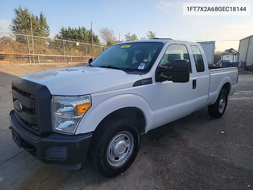 2016 Ford F-250 Xl VIN: 1FT7X2A68GEC18144 Lot: 40935881