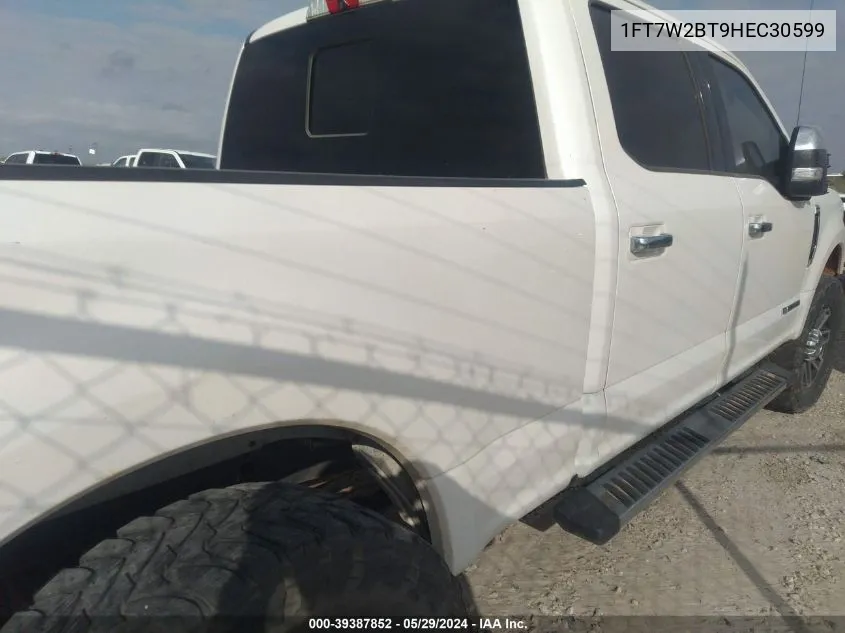 1FT7W2BT9HEC30599 2017 Ford F-250 Lariat