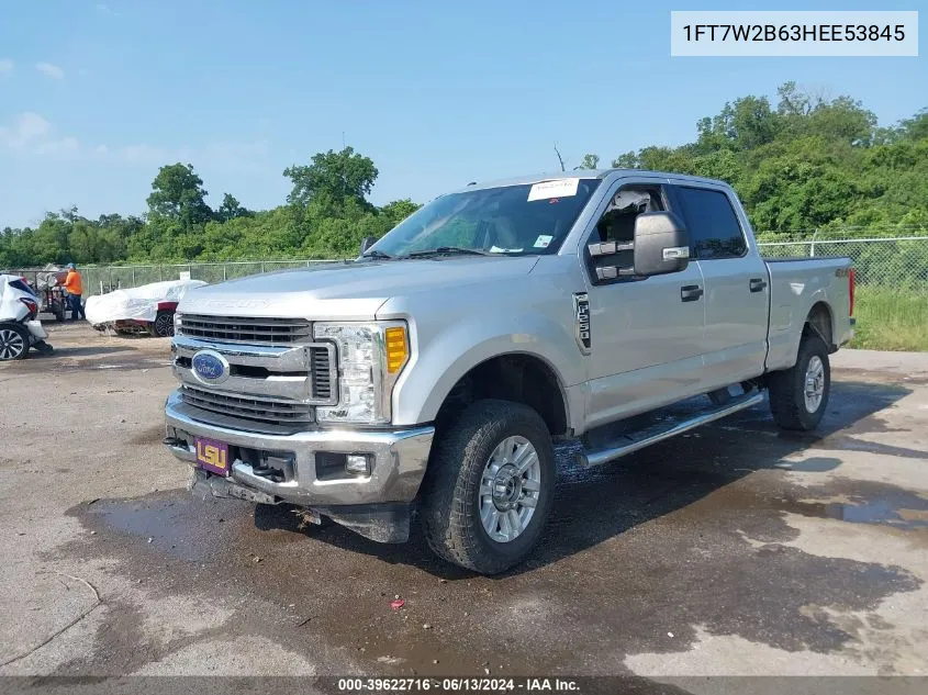 2017 Ford F-250 Xlt VIN: 1FT7W2B63HEE53845 Lot: 39622716