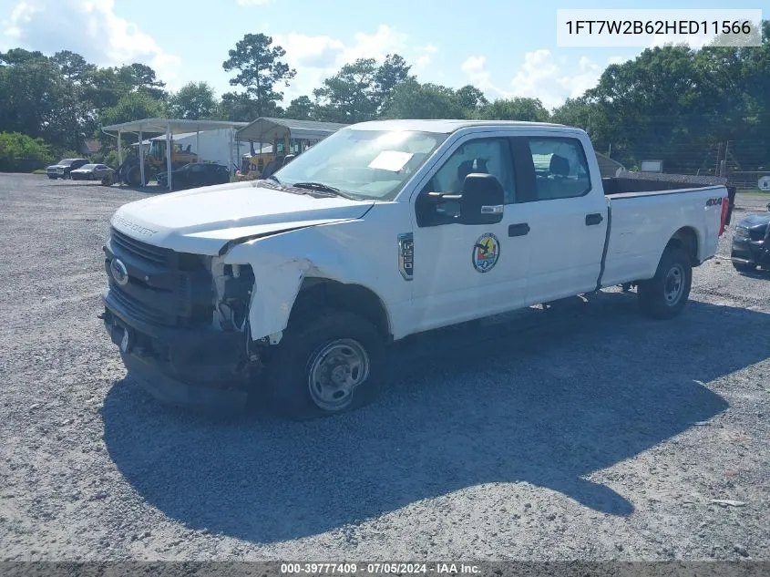 1FT7W2B62HED11566 2017 Ford F-250 Xl