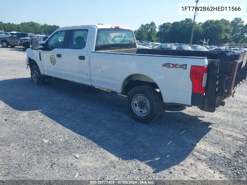 1FT7W2B62HED11566 2017 Ford F-250 Xl