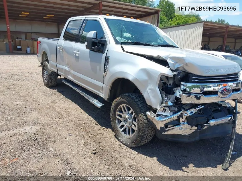 1FT7W2B69HEC93695 2017 Ford F-250 Lariat