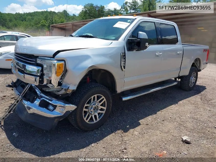 2017 Ford F-250 Lariat VIN: 1FT7W2B69HEC93695 Lot: 39840768