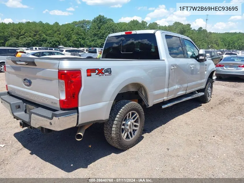 1FT7W2B69HEC93695 2017 Ford F-250 Lariat