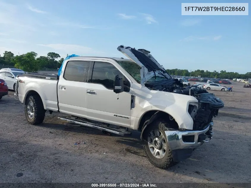 1FT7W2BT9HEC28660 2017 Ford F-250 Lariat