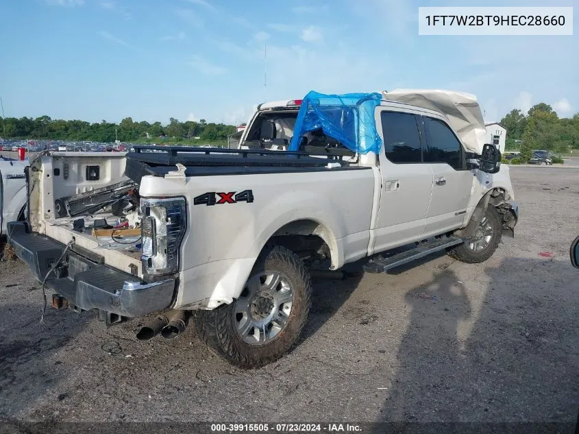 1FT7W2BT9HEC28660 2017 Ford F-250 Lariat