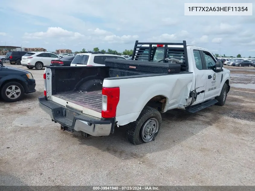 1FT7X2A63HEF11354 2017 Ford F-250 Xl