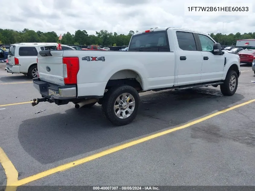 1FT7W2B61HEE60633 2017 Ford F-250 Xl