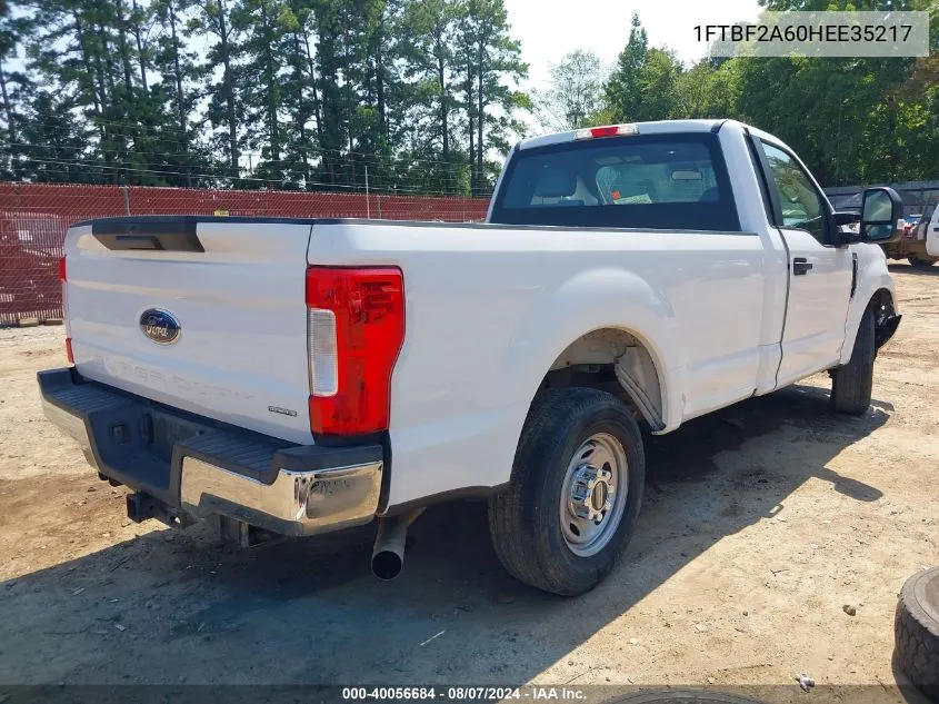 1FTBF2A60HEE35217 2017 Ford F250 Super Duty