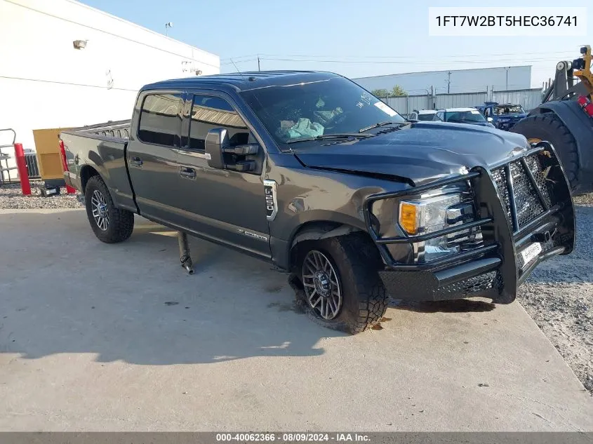 1FT7W2BT5HEC36741 2017 Ford F-250 Lariat