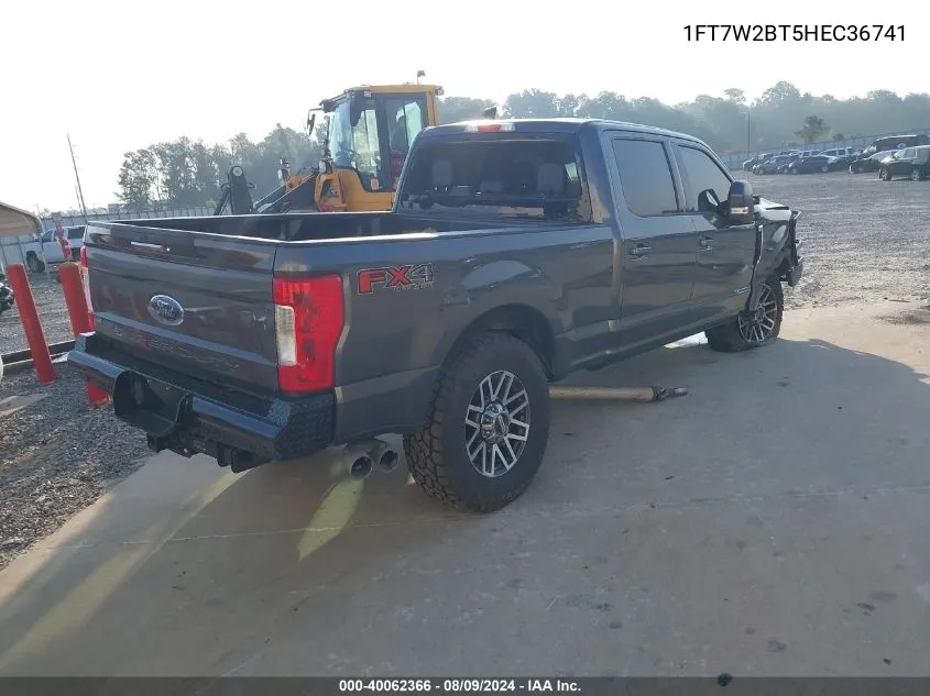 1FT7W2BT5HEC36741 2017 Ford F-250 Lariat