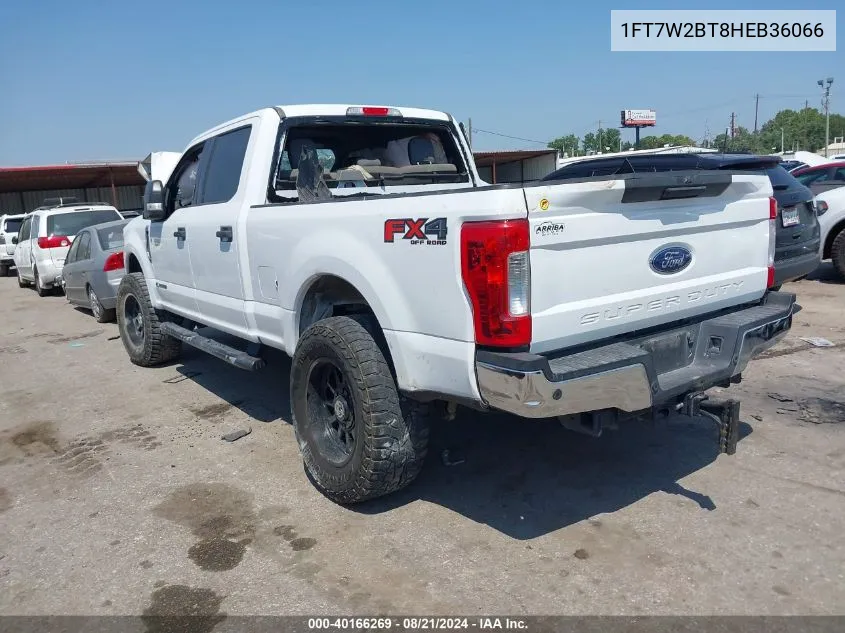 1FT7W2BT8HEB36066 2017 Ford F250 Super Duty