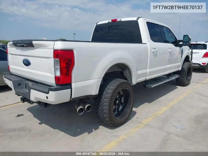 1FT7W2BT9HEE70137 2017 Ford F-250 Lariat