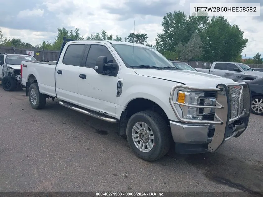 1FT7W2B60HEE58582 2017 Ford F250 Super Duty