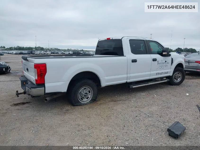 1FT7W2A64HEE48624 2017 Ford F-250 Xl