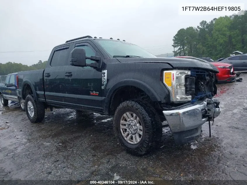 1FT7W2B64HEF19805 2017 Ford F-250 Xlt