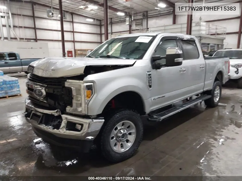 1FT7W2BT9HEF15383 2017 Ford F-250 Xlt