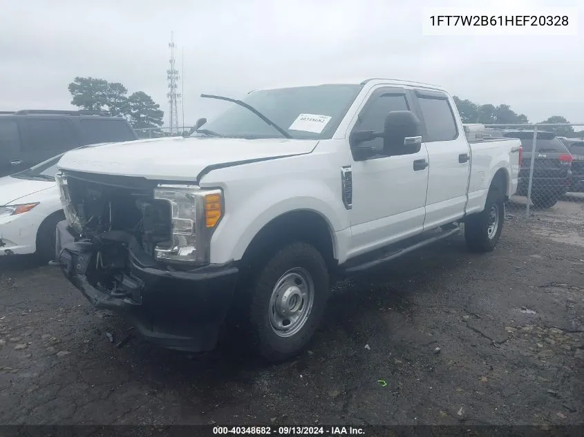 1FT7W2B61HEF20328 2017 Ford F-250 Xl