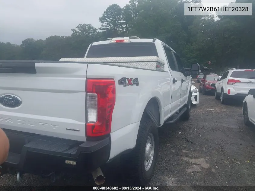 1FT7W2B61HEF20328 2017 Ford F-250 Xl