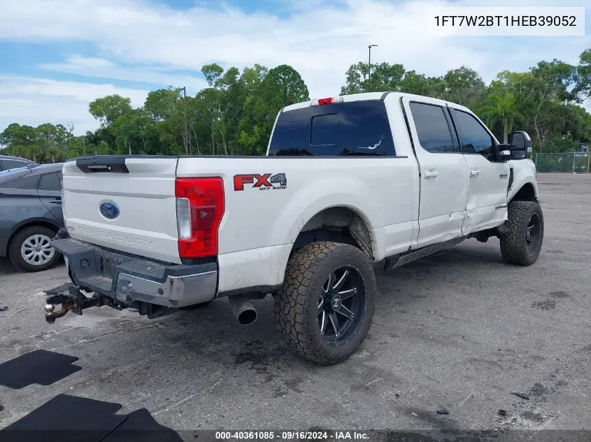 1FT7W2BT1HEB39052 2017 Ford F-250 Lariat