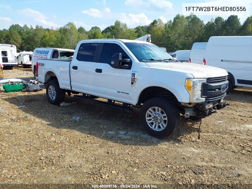 2017 Ford F-250 Xl VIN: 1FT7W2BT6HED80556 Lot: 40389756