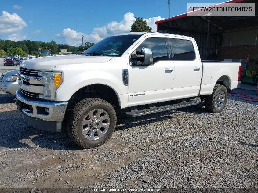 2017 Ford F-250 Lariat VIN: 1FT7W2BT3HEC84075 Lot: 40394064