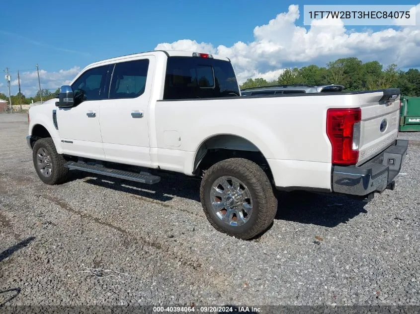 2017 Ford F-250 Lariat VIN: 1FT7W2BT3HEC84075 Lot: 40394064