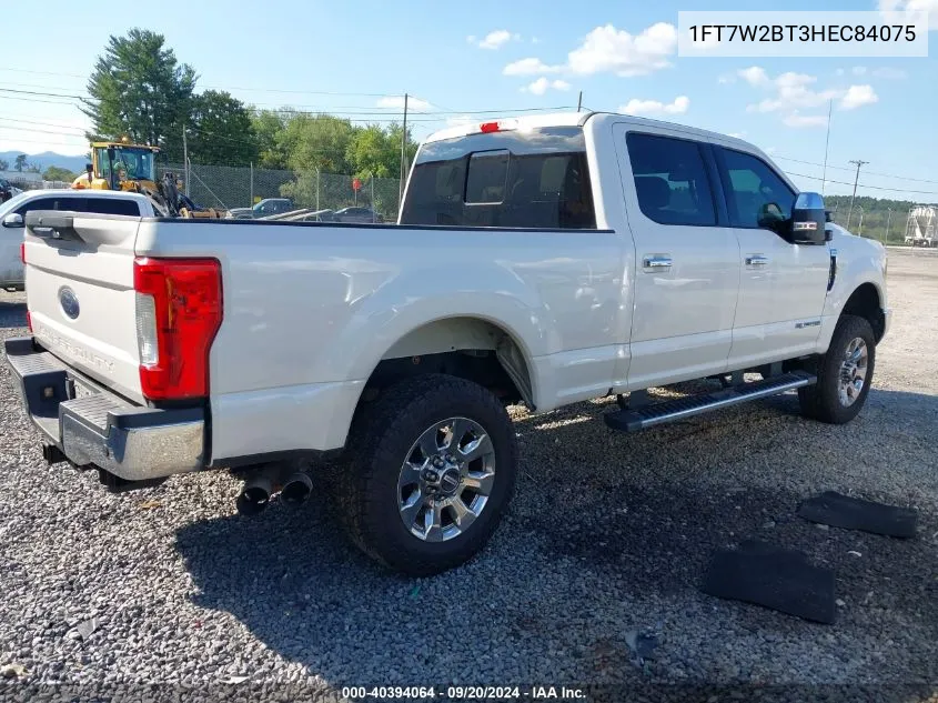 1FT7W2BT3HEC84075 2017 Ford F-250 Lariat