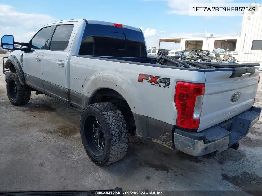 1FT7W2BT9HEB52549 2017 Ford F-250 Lariat