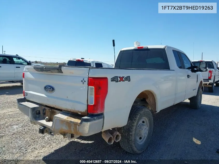 1FT7X2BT9HED19263 2017 Ford F-250 Xl