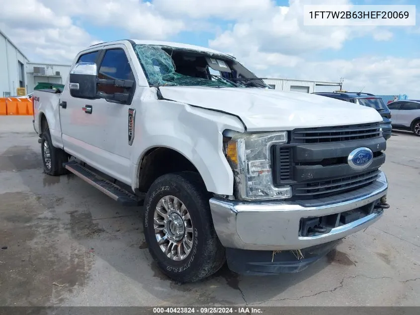 1FT7W2B63HEF20069 2017 Ford F-250 Xl