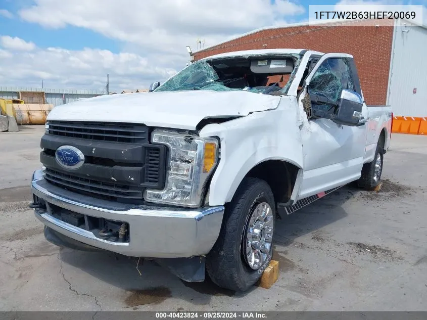 1FT7W2B63HEF20069 2017 Ford F-250 Xl