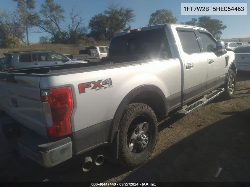 1FT7W2BT5HEC54463 2017 Ford F-250 Lariat