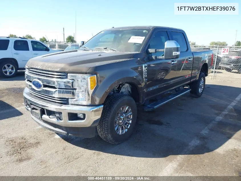 1FT7W2BTXHEF39076 2017 Ford F-250 Lariat