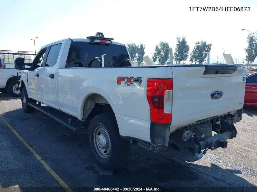 2017 Ford F-250 Xl VIN: 1FT7W2B64HEE06873 Lot: 40460442