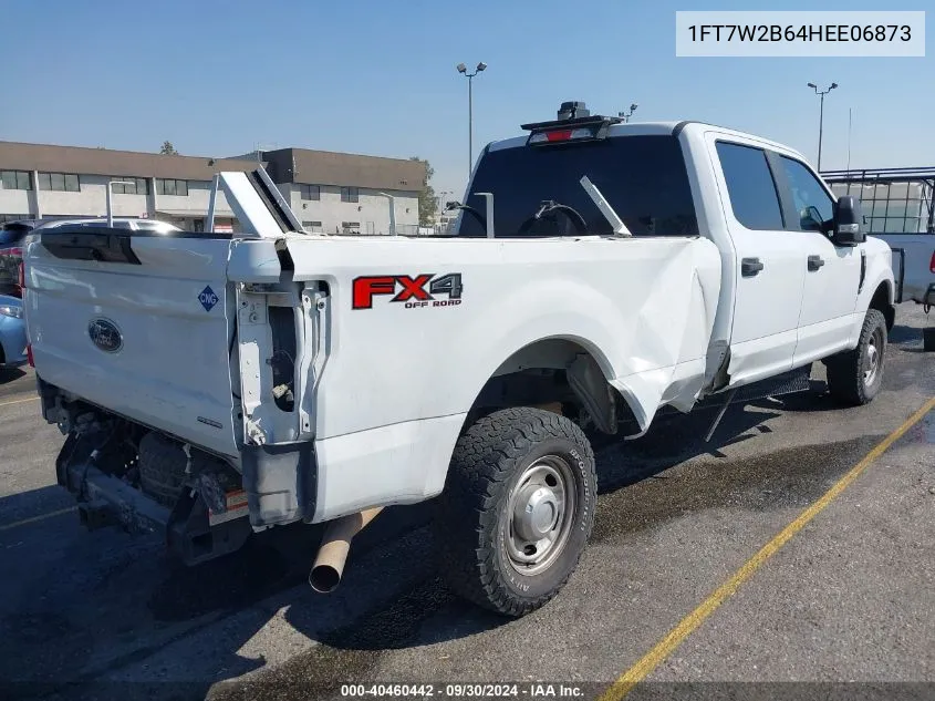 2017 Ford F-250 Xl VIN: 1FT7W2B64HEE06873 Lot: 40460442