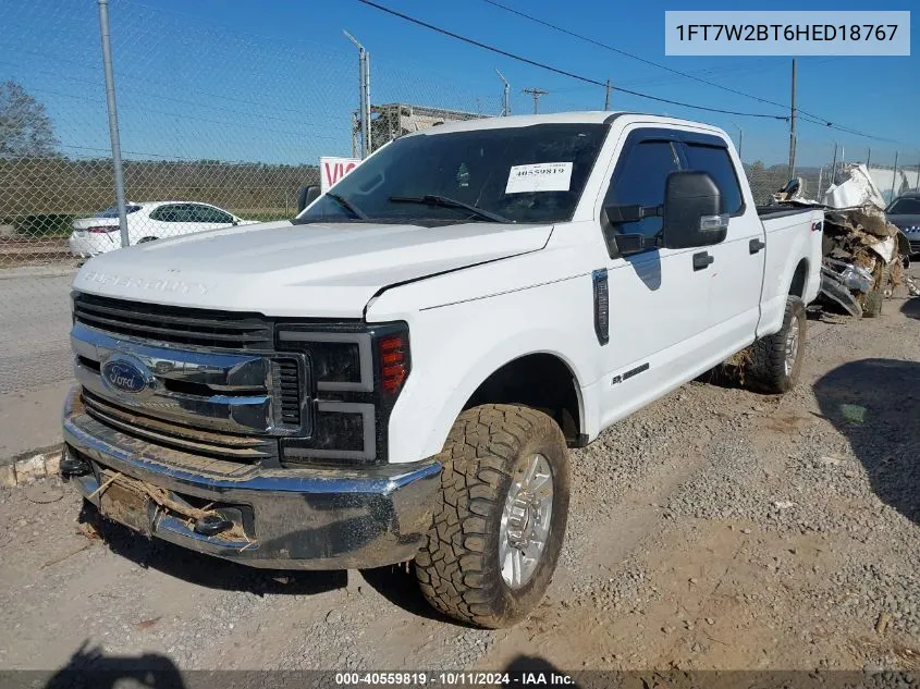 1FT7W2BT6HED18767 2017 Ford F250 Super Duty