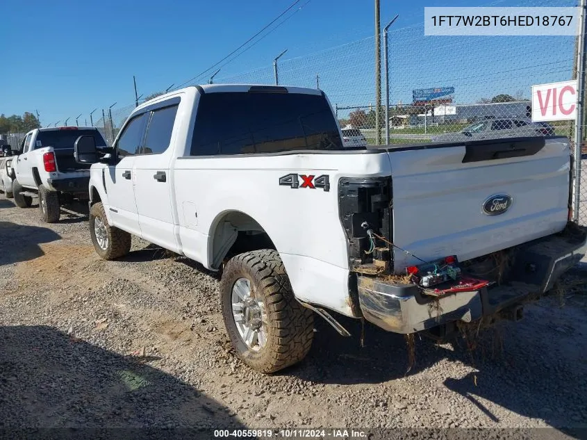 1FT7W2BT6HED18767 2017 Ford F250 Super Duty