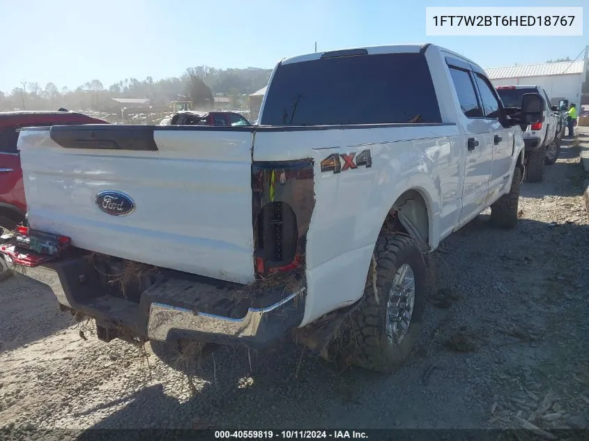 1FT7W2BT6HED18767 2017 Ford F250 Super Duty