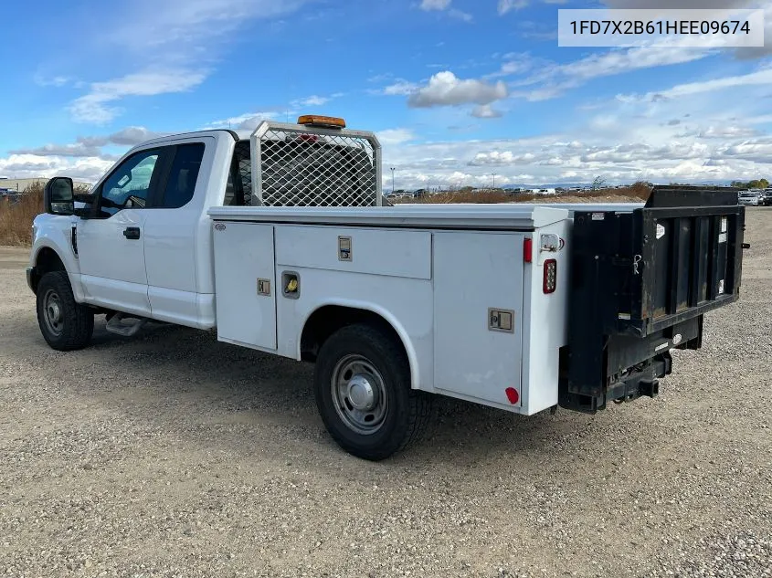 2017 Ford F250 Super Duty VIN: 1FD7X2B61HEE09674 Lot: 40788265