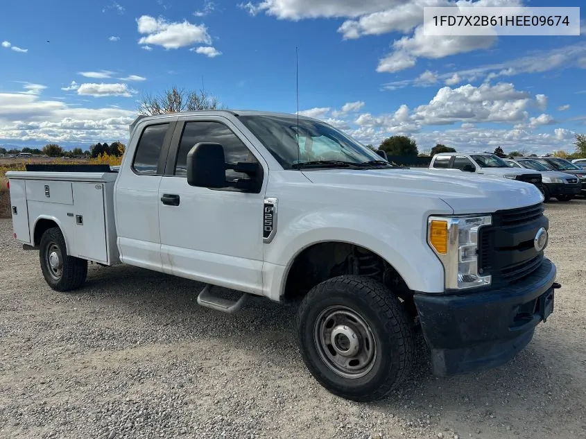 2017 Ford F250 Super Duty VIN: 1FD7X2B61HEE09674 Lot: 40788265