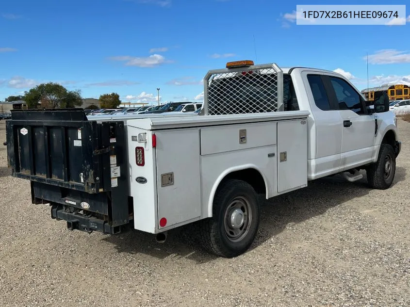 2017 Ford F250 Super Duty VIN: 1FD7X2B61HEE09674 Lot: 40788265