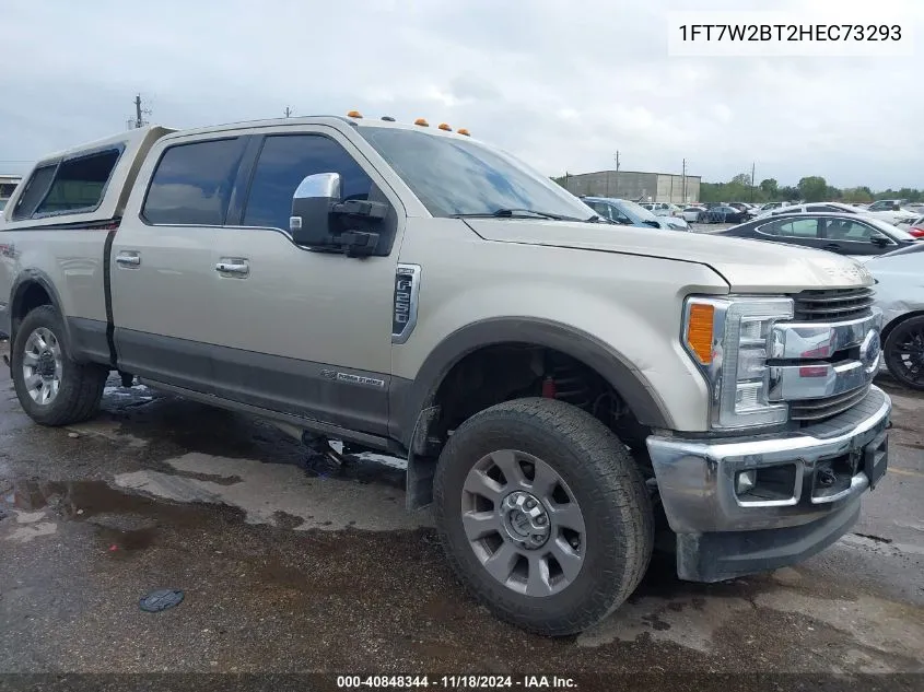 2017 Ford F-250 King Ranch VIN: 1FT7W2BT2HEC73293 Lot: 40848344