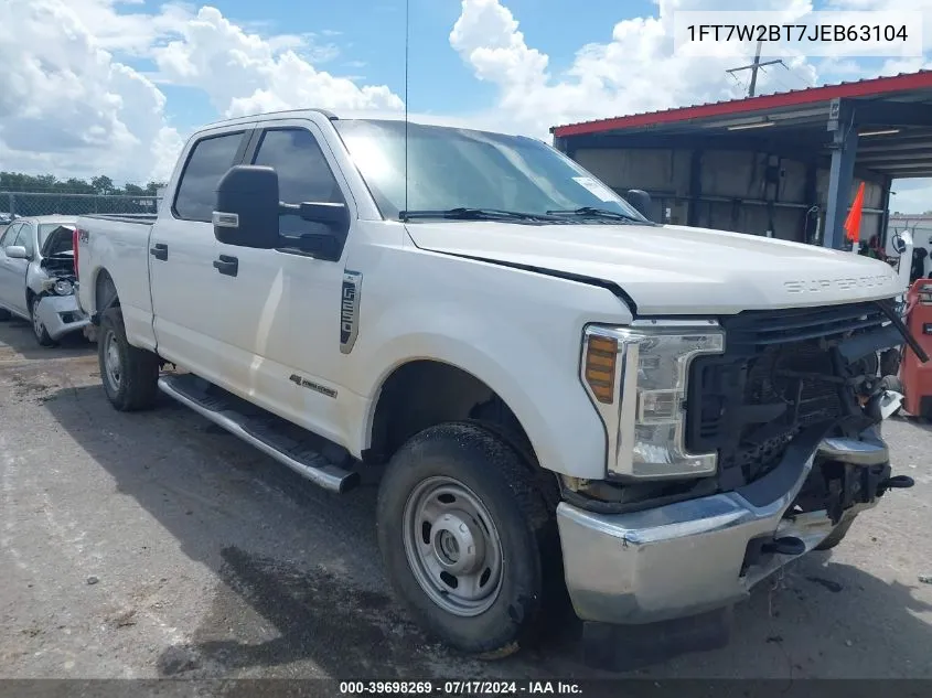 2018 Ford F-250 Xl VIN: 1FT7W2BT7JEB63104 Lot: 39698269