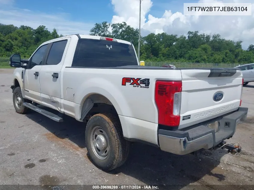 1FT7W2BT7JEB63104 2018 Ford F-250 Xl